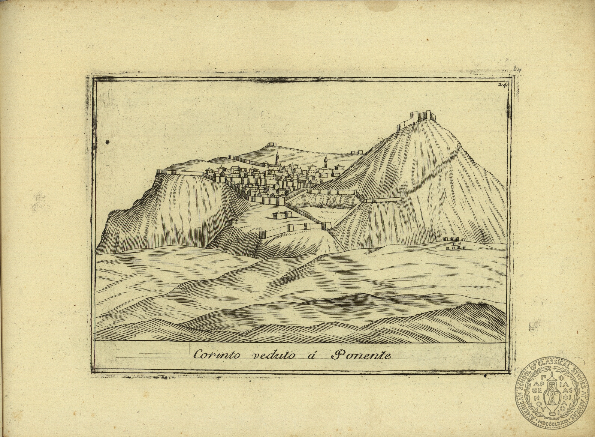 Corinto veduto di ponente